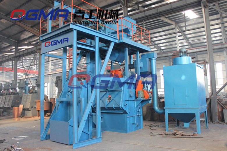 小型鑄件履帶式拋丸機(jī)