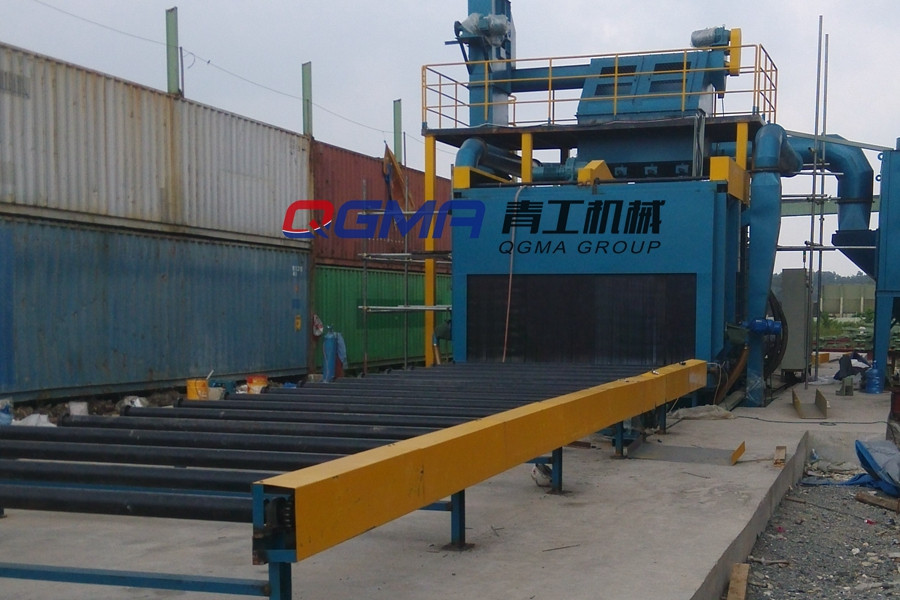 中山網(wǎng)架打砂機